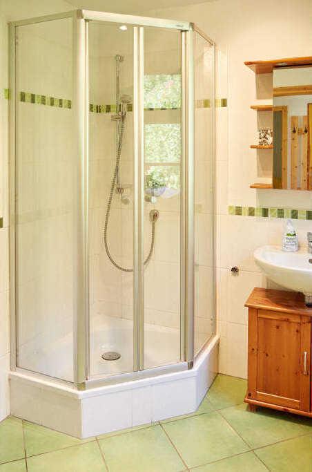 Badezimmer Ferienwohnung WE2