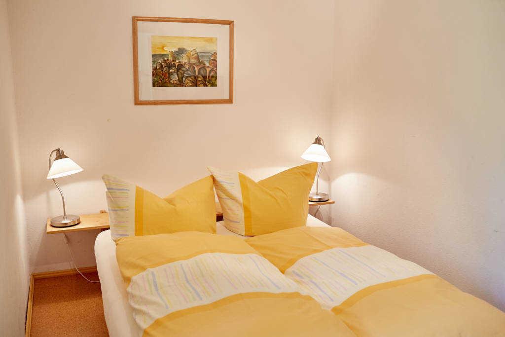 Schlafzimmer Ferienwohnung WE2